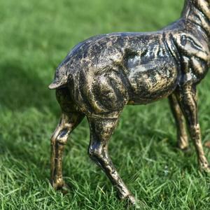 Escultura de Reno con Astas de Tamaño Real, Diseño Abstracto, para Montar en el Suelo, Hecha a Mano, Personalizable, Fabricante de Figuras de Animales - Product Image 6