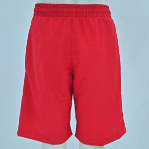 Pantalones Cortos Bermuda Rojos de Alta Calidad para Hombre, Color Sólido, Cintura con Cordón, Secado Rápido, Estilo Casual, Corte Medio, Material de Poliéster - Product Image 3