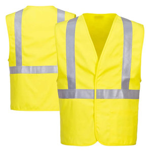 Men Construction Workwear High Visibility Waterproof Safety Vest Reflective Stripes Hi Vis Safety Vest <b>Jackets</b> For <b>Worker</b> - Product Image 4