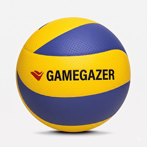 ลูกวอลเลย์บอล GAMEGAZER MS-VB-1021 PU ทนทาน น้ำหนักเบา ขนาด 5 น้ำหนัก 260-280 กรัม รอบวง 650-670 มม. เย็บด้วยเครื่องจักร ปรับแต่งได้ - Product Image 1