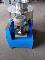 Épurateur centrifuge d'huile comestible d'acier inoxydable/machine de filtre d'huile de cuisson/machine de filtration brute d'huile de palme de ricin d'arachide