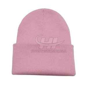 Gorros de Lana 100% de Color Liso Personalizados con Logotipo HAZZBY, Impresión Digital, Fabricación en Pakistán, Alta Calidad, Último Estilo - Product Image 5