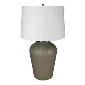 Lampada da Tavolo in Vetro D18x28.5 - Product Image 1