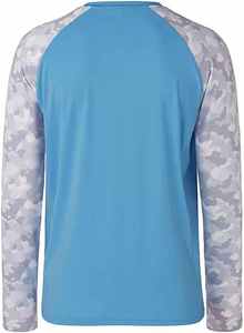 Chemise de pêche d'été respirante et personnalisable pour homme, à manches longues, séchage rapide, extensible, avec design par sublimation - Product Image 6