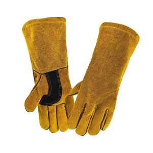 Gants de travail pour soudeurs résistants à la chaleur et au feu, en fil de Kevlar, pour une utilisation quotidienne en extérieur, pour les travaux au foyer, gants de sécurité pour la soudure - Product Image 4