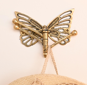 Newly Organizer Brass <b>Hook</b> Keyring <b>Bathroom</b> Clothes Display Towel Metal Door Hanger Coat Wall <b>Hooks</b> - Product Image 5