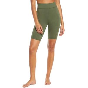 Women's High Waist Breathable Biker Shorts Solid <b>Pattern</b> Fitness Sportswear SMART FABRIC Anti-Bacterial Yoga Bike <b>Leggings</b> - Product Image 1