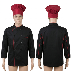 Gorro de Chef Blanco de Sarga de Algodón Premium de 200 GSM con Panel Plegado, Estilo de Ropa de Cocina con Bordado Personalizado - Product Image 4