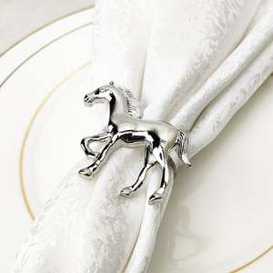 Juego de Anillos Decorativos para Servilletas de Comedor, Accesorios Elegantes para Decoración de Mesa en Hoteles, Restaurantes y Hogares - Product Image 1