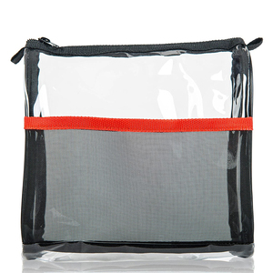 Elegant Ladies Stylish Plastic Pouch Bag with Zipper Closure Reusable Durable Customizable for Makeup <b>Small</b> Essentials - Product Image 2