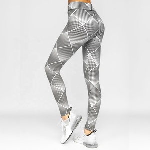 Women Premium Quality Gym <b>Leggings</b> with Custom Logo High Waist Push Up Fitness Tights for Sportswear - Product Image 4