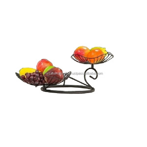 Cesta de alambre de tres niveles para frutas y verduras, organizador de frutas y verduras de Metal para sala de estar y cocina - Product Image 6