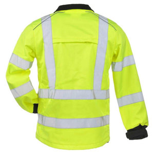 Wholesale Quality <b>High</b> <b>Visibility</b> Breathable Zippered Reflective <b>Softshell</b> Work Pants Customizable Options OEM Service Cotton - Product Image 1