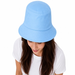 Chapeau Bob Unisexe en Coton Doux, Décontracté, à Large Bord, Léger et Confortable, pour l'Extérieur et le Streetwear, Style Frais - Product Image 4