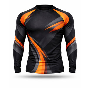 New Style Men Rash Guards For Online Sale Customized Color & Size Long Sleeves Men Rash Guards - Product Image 1