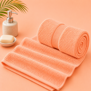 Bulk Spa Beauty Salon Organic Eco-Friendly Cotton Bath Towels Printed Logo Soft Durable Skin-Friendly Quick-Dry Highly Absorbent - Product Image 4