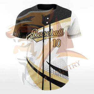 <b>Cheap</b> Price <b>Light</b> Weight Breathable Men Baseball Jersey High Quality Customized Team Name 100% Polyester Baseball Jersey - Product Image 6