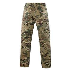 High Quality Custom Men Tactical Cargo Pants Wholesale Cotton Waterproof Quick Dry Breathable Eco-Friendly <b>Drawstring</b> <b>Trousers</b> - Product Image 4