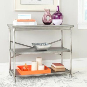 Modern Metal Console <b>Table</b> Industrial Design Living Room Entryway Sofa Side Accent <b>Table</b> Home Furniture Stable <b>Leg</b> Base - Product Image 1