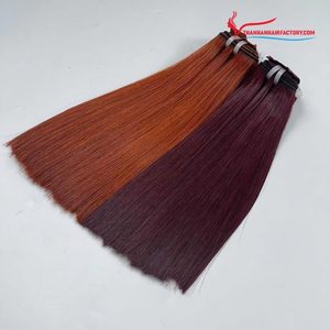 Producto Número 1: Paquetes de Cabello Virgen Vietnamita Liso Natural Borgoña SDD, Cabello Humano Remy Liso Vietnamita al por Mayor - Product Image 1