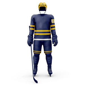 Unisex Adult Ice Hockey Jersey And Uniform Polyester Quick Dry Breathable Performance Fit - Product Image 3