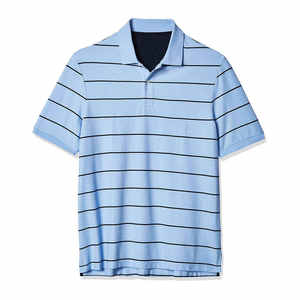 Polo homme slim fit uni à faible MOQ, design personnalisé, séchage rapide, 100 % coton, idéal pour l'été - Product Image 1