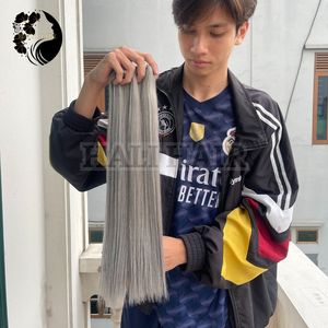 Suministro al por mayor 100% cabello humano virgen de trama recta vietnamita cutícula completa Color Natural Super doble accesorio de cinta dibujada - Product Image 1