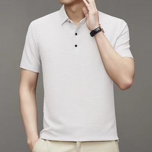 Camisetas Personalizadas ODM de Alta Calidad en Poliéster/Algodón Transpirable de Manga Corta para Hombre, Camisetas Casuales con Logotipo Personalizado - Product Image 3