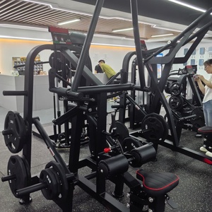 Máquina de remo con carga de placas <span class=keywords><strong>para</strong></span> ejercitar hombros, brazos <span class=keywords><strong>y</strong></span> músculos centrales, tipo Super Lat Pulldown <span class=keywords><strong>y</strong></span> Low Row Trainer - Product Image 5
