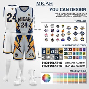 Maillot de basketball personnalisé 2026, sublimation, réversible, sans manches, col en V, Micah Legend, devant en mesh DriFit, 160g Spandex - Product Image 4