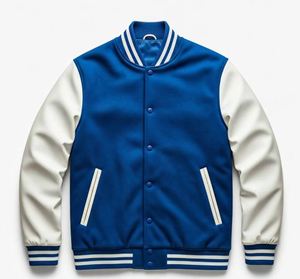 Men's Over Size Varsity Jacket Cotton Polyester Casual Front Logo Custom Winter Wear Regular Fit Breathable High Quality - Product Image 5