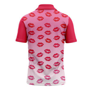 เสื้อโปโลกอล์ฟแบบซับลิเมชั่นสั่งทำขายส่งสำหรับผู้ชาย ผู้ผลิตอุปกรณ์ดั้งเดิม เสื้อยืดโปโลแขนสั้นสำหรับผู้ชาย - Product Image 2