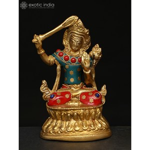 ชุดรูปปั้นทองเหลืองขนาดเล็ก3ชิ้นขนาด4นิ้วสำหรับตกแต่งบ้าน - Product Image 2