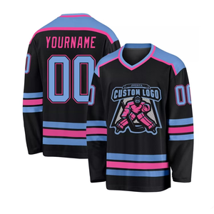 Premium Ice Hockey Match Jersey Wholesale Custom Embroidery OEM Manufacturer Polyester Hockey Apparel Supplier Worldwide - Product Image 3