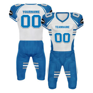 Uniformes de Fútbol Americano para Adultos de Alta Calidad para Entrenamiento de Verano, Personalizados, Unisex, Impresos, Antibacterianos, 100% Poliéster - Product Image 6