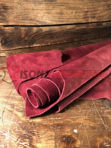 ISONZ Premium Quality Genuine Leather Cow Suede Water Resistant 0.8-2.2mm Thickness for Shoes Belts Notebooks Clothing Gloves - Product Image 3