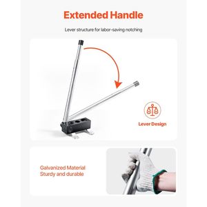 Tagliatubi in Acciaio con Manico Lungo per Riparazione Auto, per Tubi da 0,75/1,0/1,25 Pollici - Product Image 6