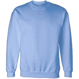 เสื้อสเวตเชิ้ตคอกลมสีฟ้าอ่อน ปักลายด้านหน้า สไตล์กรีก สำหรับใส่ไปเรียน ผู้หญิง ทรงปกติ ผ้าถักนิตติ้ง ผ้าฝ้าย - Product Image 3