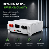Système de stockage solaire 200 kWh, batterie LiFePO4, protection IP21, armoire BESS commerciale avec BMS intelligent, unité d'alimentation de secours, kit extérieur