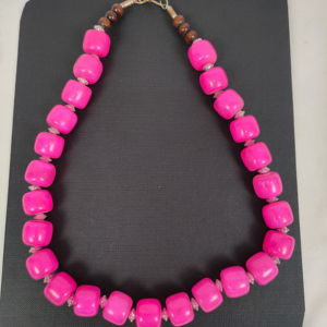 Collar de Resina de Primera Calidad con Cuentas, Hecho a Mano, Personalizable, Artesanía en Resina, Joyería de Moda, Logotipo Personalizado en Venta - Product Image 1