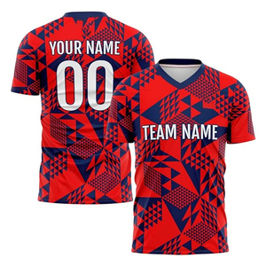 Camiseta de Fútbol Personalizada para Niños y Adultos con Nombre de Equipo, Número y Logotipo, Ideal para Entrenamientos de Equipos - Product Image 1