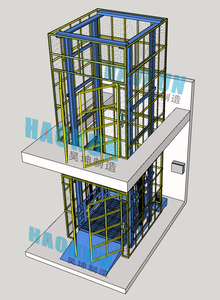 Elevador de Carga Hidráulico Eléctrico de Alta Calidad para Mercancías Pesadas, Fabricante Chino de Elevadores de Materiales - Product Image 4
