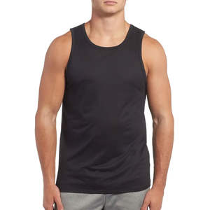 Débardeurs personnalisés pour hommes 100% coton, gilets unis respirants, hauts décontractés et ajustés pour la gym et la course, sous-vêtements confortables pour hommes - Product Image 6