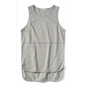 Débardeur Homme Personnalisé Design Populaire 100% Coton Surdimensionné Respirant Tricoté Sportif Débardeur d'Été Coupe Ample - Product Image 4