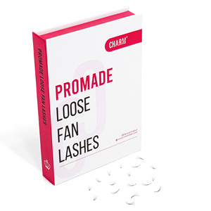 CharmLash : Fournisseur de cils en gros, éventails de cils préfabriqués, fournitures pour cils, volume facile, éventails symétriques, port confortable - Product Image 1