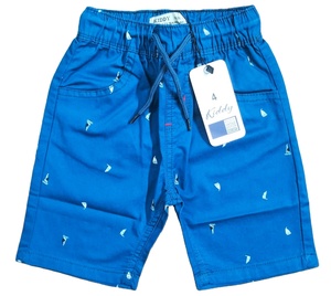 100% coton taille moyenne garçon Shorts 4-10 ans décontracté poche élastique écologique respirant motif décoration pour l'impression globale - Product Image 3