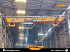 Grúa Puente Monoviga INOVIC CRM de 3 Toneladas |   Sistema de Elevación Industrial de Alta Resistencia con Motor de Caja de Cambios y Rodamientos de Calidad - Product Image 4