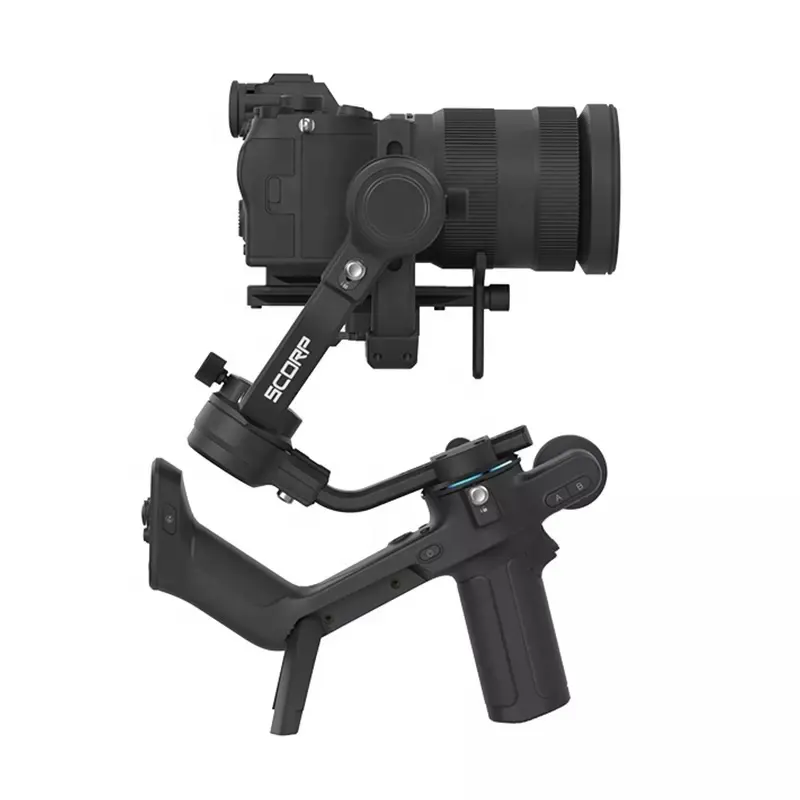 SCORP C 3 Axis Gimbal Stabilizer Handheld Anti-shake Camera Stabilizer 2500mAh Rechargeable Camera Gimbal