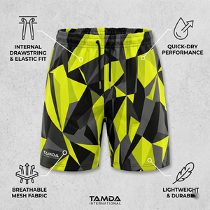 <b>Men's</b> Custom Logo Swim Shorts | 100% Polyester Nylon Running Beach Shorts Mesh Summer Sports <b>Trunks</b> - Product Image 5