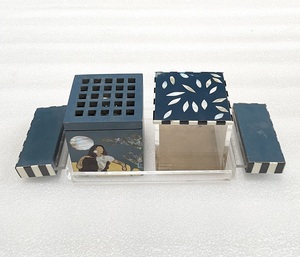 Newly Made Design Resin Bakhoor Burner Tray <b>Set</b> Resin Mubkhar Tray <b>Set</b> Incense Burner Tray <b>Set</b> Loban At factory Wholesale Price - Product Image 6